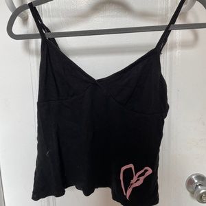 Cute Victoria’s Secret Tank Top with pink heart